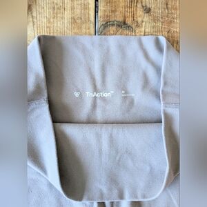 Aritzia TnAction High Waist Yoga Shorts Taupe Size M